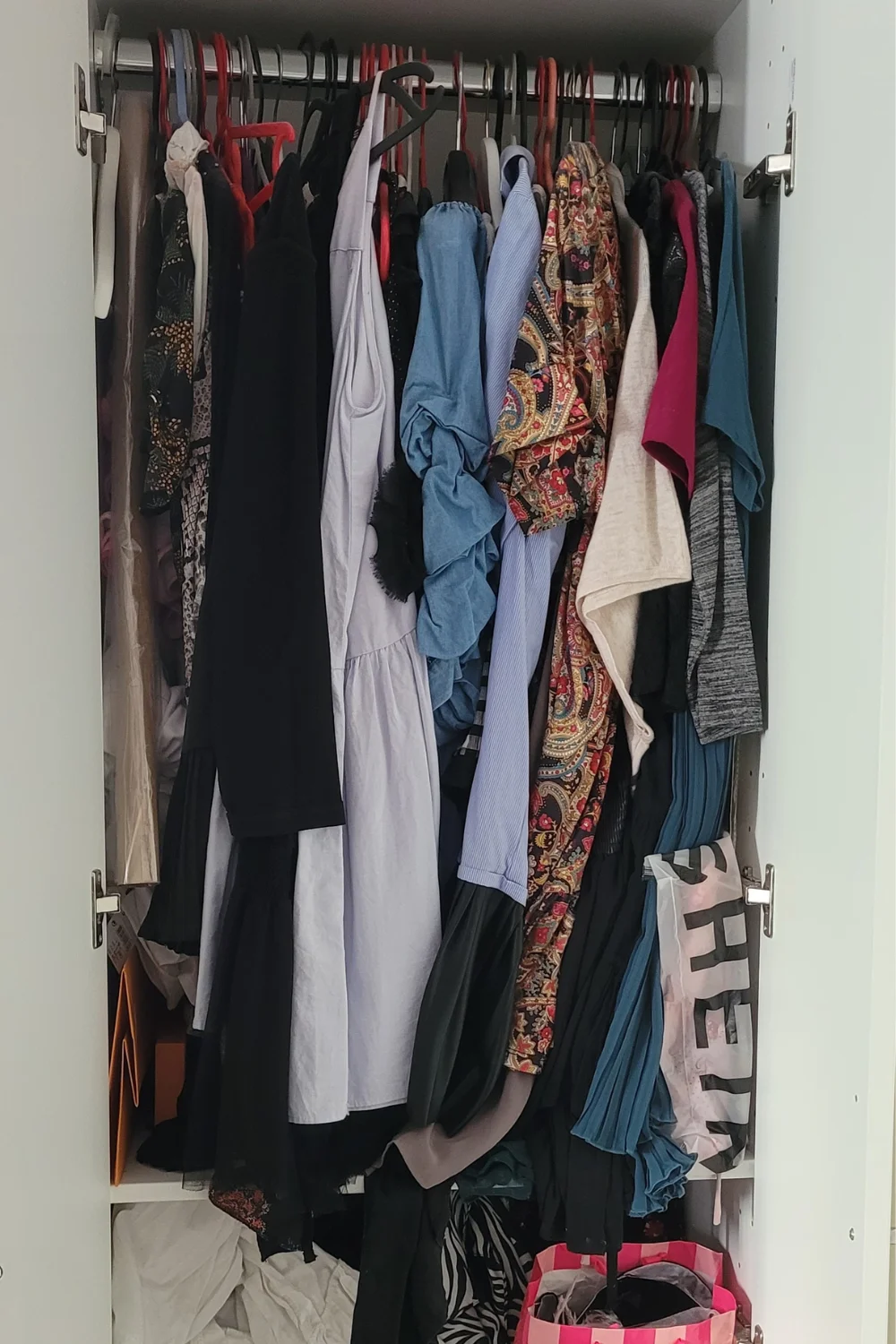 Dressing avant rangement