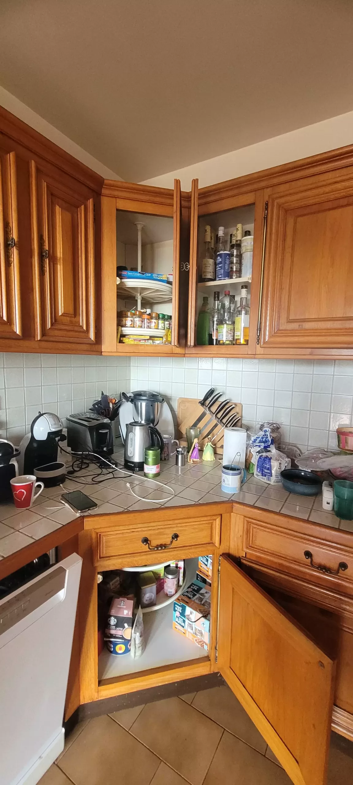Cuisine avant rangement
