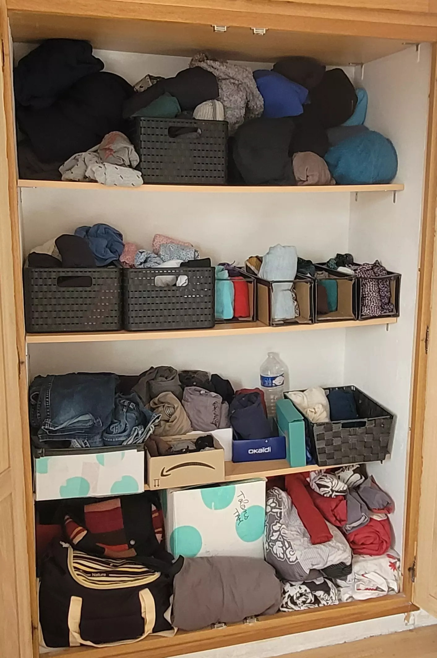 Armoire avant rangement